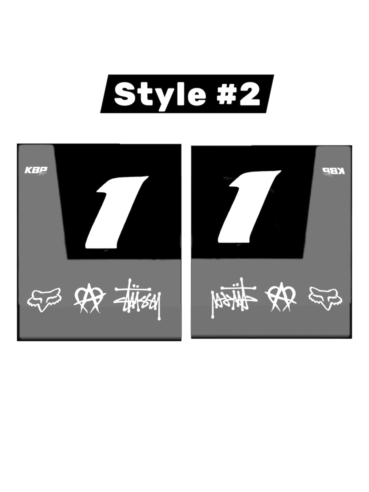 Battery decal