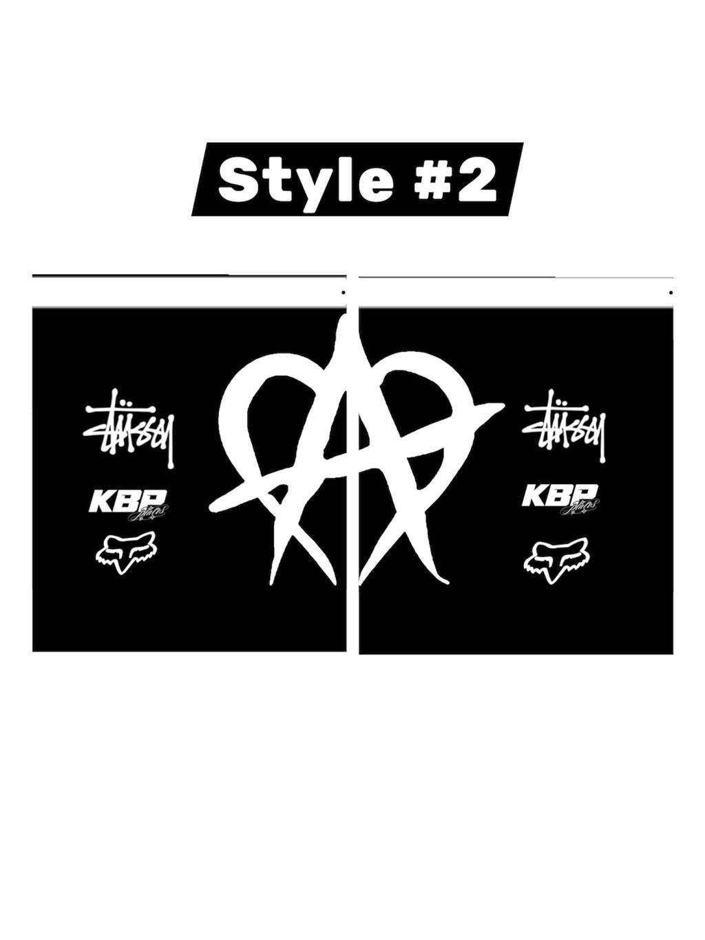 Battery decal