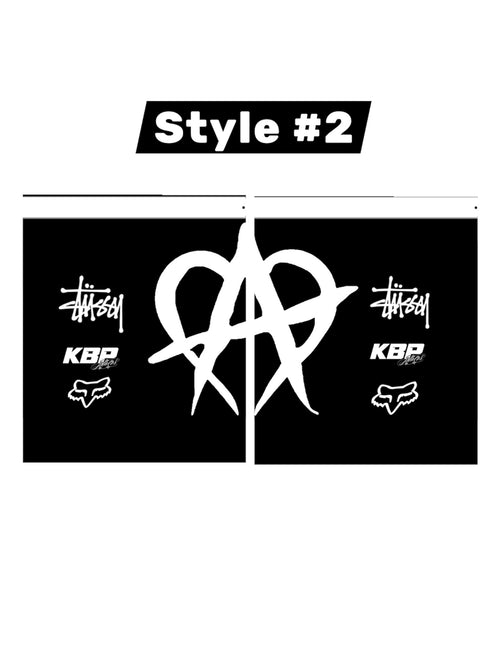 Battery decal