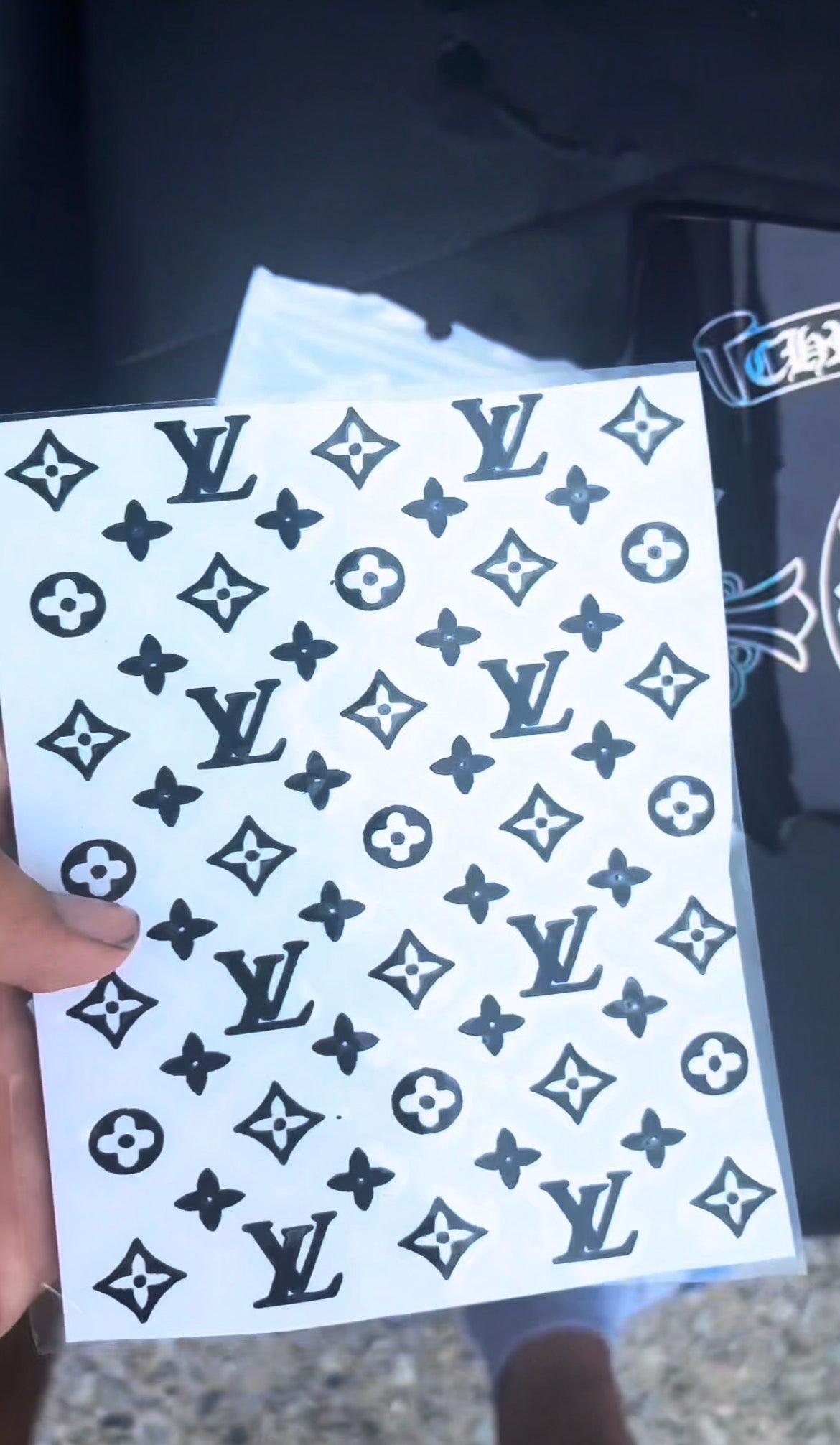 Fork LV decals
