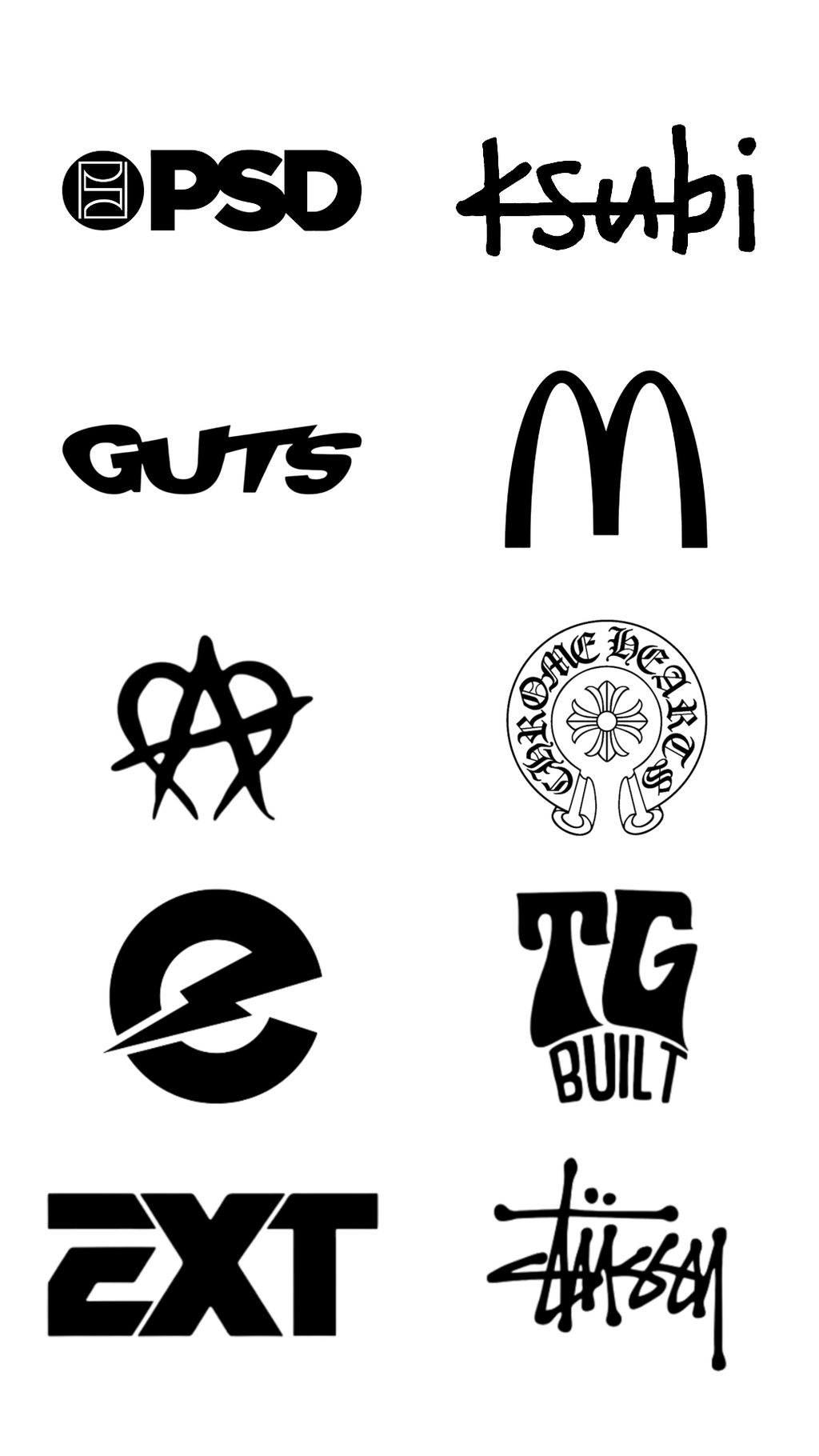 Battery decal
