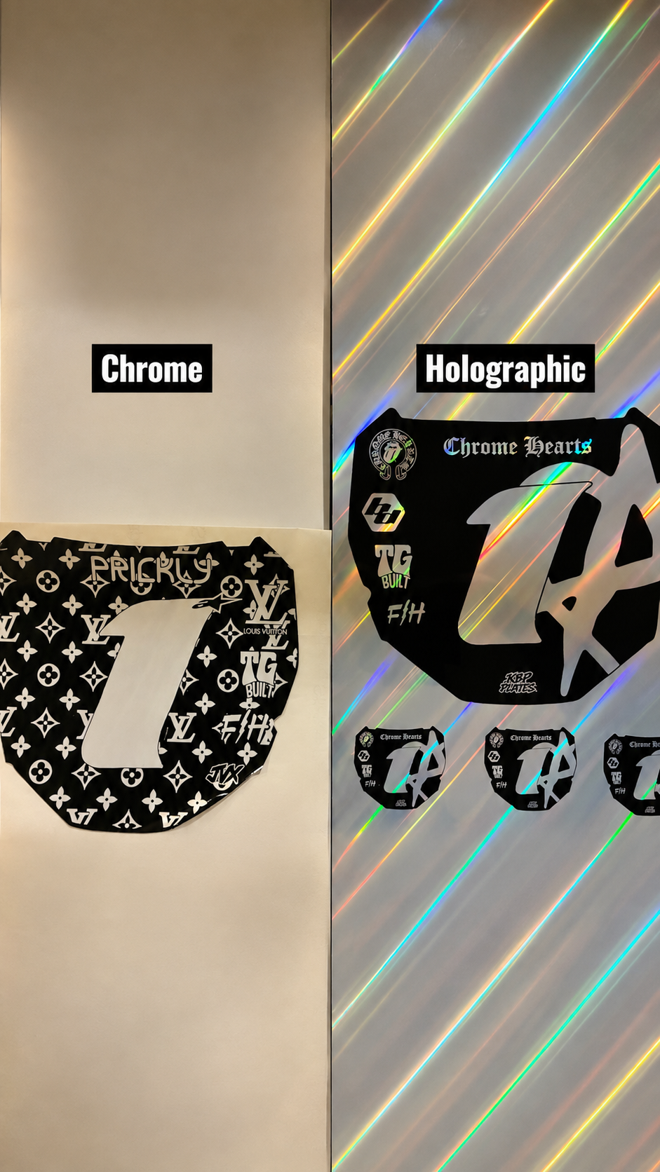 Battery decal
