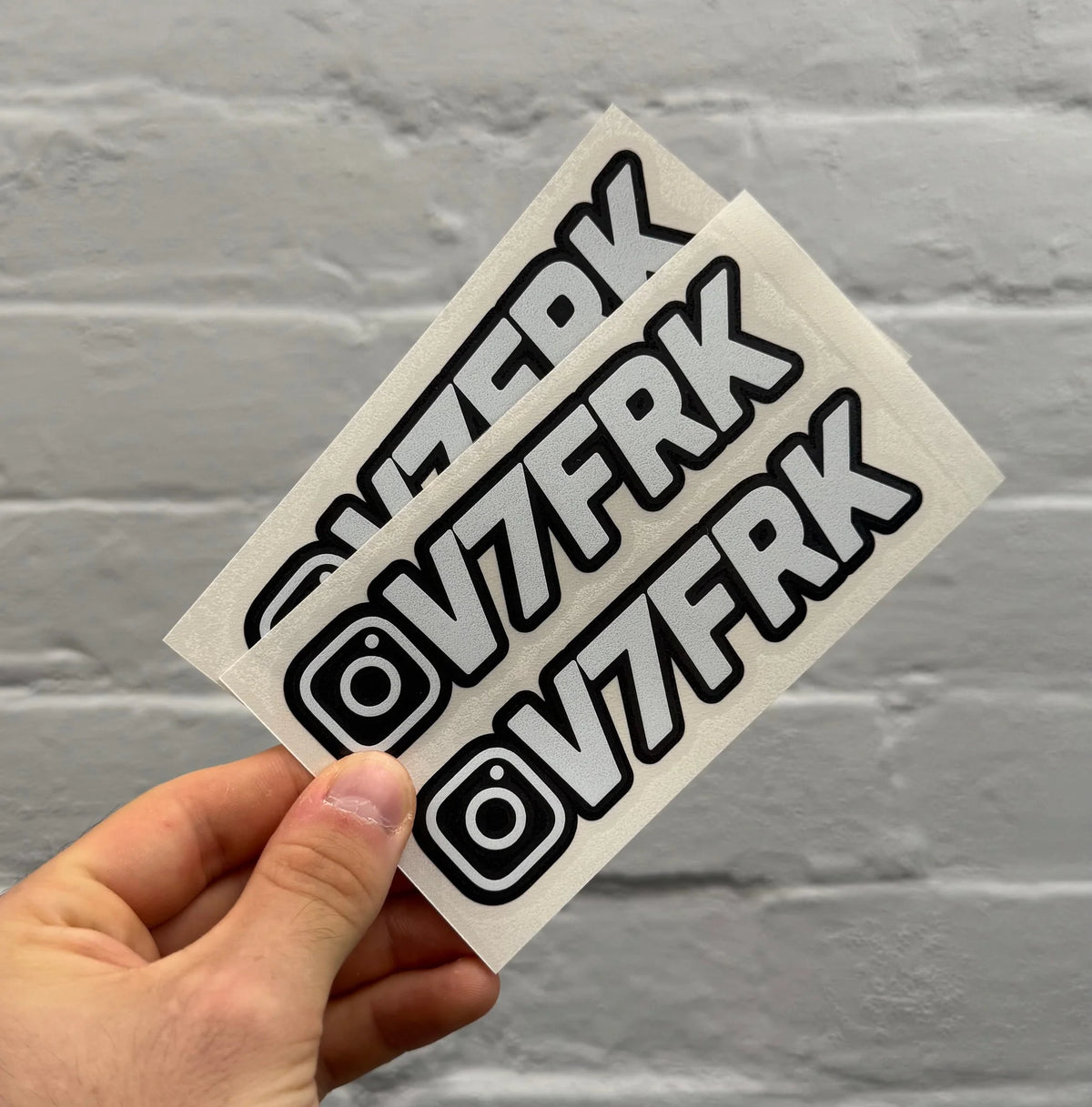 Custom username decal